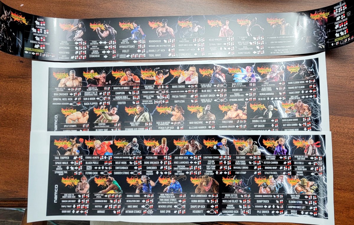 English Tekken Tag Tournament 2 Unlimited Move List & Art? |  Arcade-Projects Forums