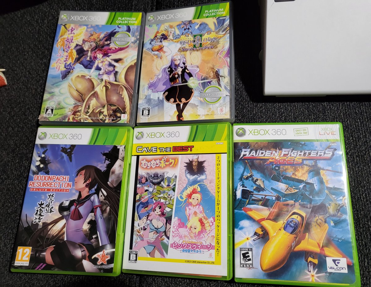 FS - FS: 360 Shmup Bundle (mostly Cave), all US compatible / Region free  discs | Arcade-Projects Forums