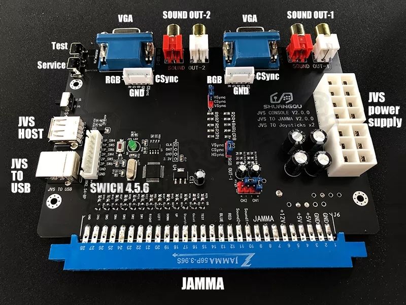 Jamma to JVS converters for New Net City | Arcade-Projects Forums